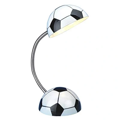 Imagen de Wonderlamp W A000119 Flexo Infantil Futbol, Blanco/Negro