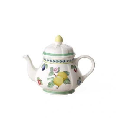 Imagen de Villeroy &amp; Boch French Garden Fleurence Tetera, 1 litros, Porcelana Premium, Blanco/Colorido