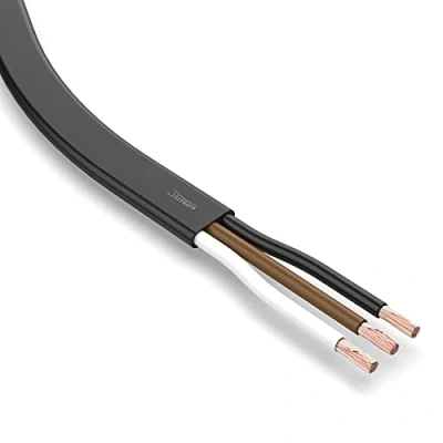Imagen de AUPROTEC cable plano para coche, 3 x 0,75 mm², 10 m, vehículo/cable de vehículo, varias aplicaciones, pines adecuado remolques