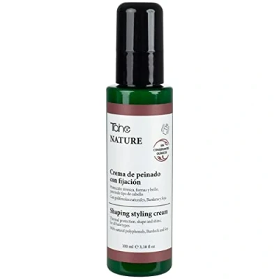 Imagen de Tahe Nature Crema de peinado con fijación y protección térmica para todo tipo cabellos, 100 ml