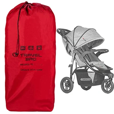 Imagen de Bolsa de transporte universal para Cochecito Viaje buggy tamaño 120x35x35 protección Impermeable Ligero Estándar Mochila [085]