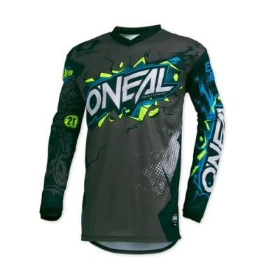 Imagen de Oneal Element Villain Jersey Juvenil Motocross (Grey,M)