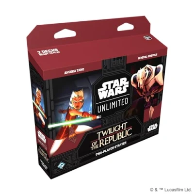 Imagen de Fantasy Flight Games Star Unlimited TCG Twilight of Republic Starter Set Master The Clone Wars Trading Card Game for Kids and Adults, Ages 12+, 2 Players, 20 Min Playtime, Made by (SWH0303EN)