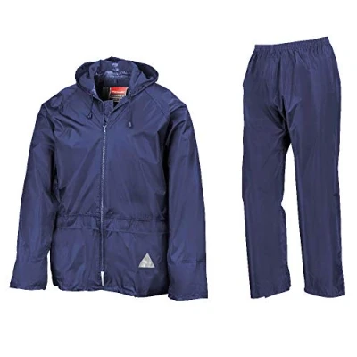 Imagen de Result: weatherguardtm Mal Tiempo de Traje r095 X, Todo el año, Capucha, Manga Larga, Opaco, Hombre Mujer Unisex Adulto, Color Azul Cobalto, tamaño L