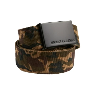 Imagen de Urban Classics Single Cinturón, Hombre, Talla: One Size, Wood camouflage black