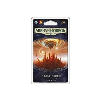 Imagen de Asmodee Arkham Horror El Juego de Cartas: La Cupa Carcosa Expansión Cartas, Edición en Italiano