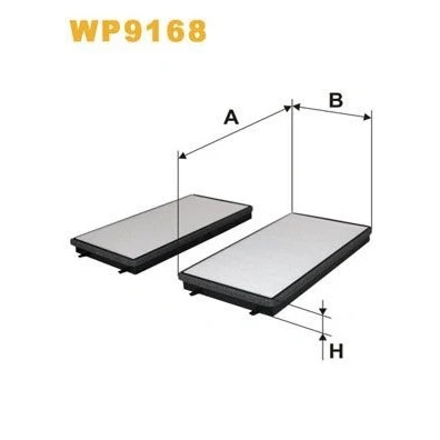 Imagen de WIX FILTERS WP9168 Filtro de habitáculo partículas 322 172 30 BMW: 7