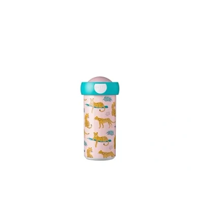 Imagen de Mepal Vaso Escolar Campus de Bebida Taza a Prueba Fugas para Niños Reutilizable Sin BPA y apto Lavavajillas 300 ml Leopard