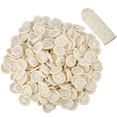 Imagen de G2PLUS 200pcs Cubiertas de Látex,Dedales látex protegen la estática,Protegetor dedo látex,manga desechable,Para Aplicación Tópica, Arte Del Clavo, Reparación Electrónica