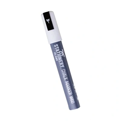 Imagen de Stationery Island Rotuladores Tiza Liquida, Rotulador Cristal Borrable, 6mm Pack de 1 Blancos