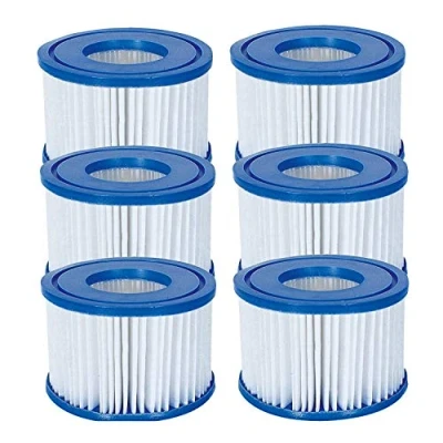 Imagen de Bestway Filtro VI, tipo cartucho, LAY Z SPA MIAMI VEGAS MONACO BW58323, SUSTITUYE A 58239, 6 = 3 Doppelpack