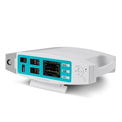 Imagen de Pulox PO 900 Pulsioxímetro estacionario para medir la saturación de oxígeno, frecuencia del pulso y el valor PI Con alarma software