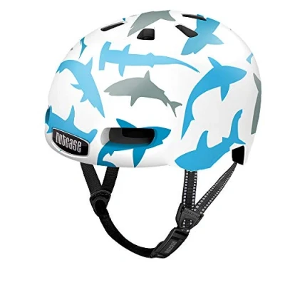 Imagen de Nutcase Nutty Baby Shark Casco, Multicolor, XXS