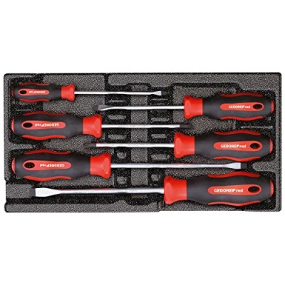 Imagen de GEDORE R22150013 Kit de atornilladores en módulo vehículo (refuerzo espuma blanda PU)