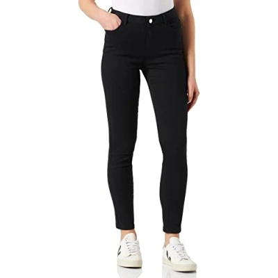 Imagen de Morgan Pantalón skinny talle estándar Negro 38