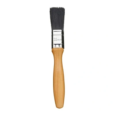 Imagen de Fit For The Job Pincel Profesional de 1 Pulgada para un Acabado Suave Pintura con Pinturas en emulsión, Brillantes y satinadas 25 mm