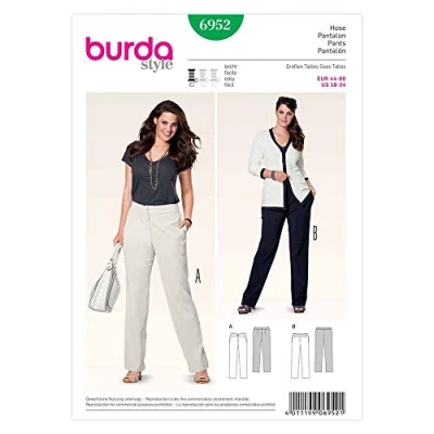 Imagen de Burda Patrón 6952 Pantalón