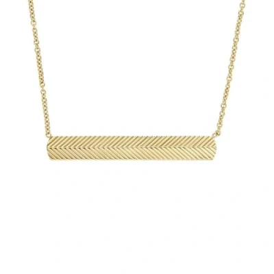 Imagen de Fossil Necklace Heritage Collar goldcoloured, Mujer, Talla: One Size, Gold coloured