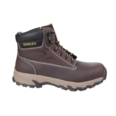 Imagen de STANLEY Botas de seguridad Tradesman para hombre, color marrón UK7 (EU41)