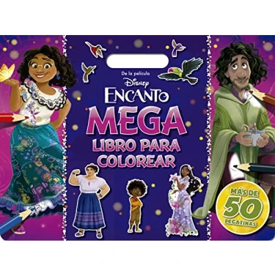 Imagen de Encanto. Megalibro para colorear: Con pegatinas (Disney. Encanto)