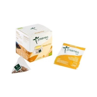 Imagen de Josenea Masala Chai 10Piramides Ensobradas Bio 200 g