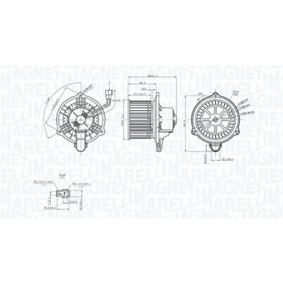Imagen de MAGNETI MARELLI 069412752010 Ventilador de Calefacción