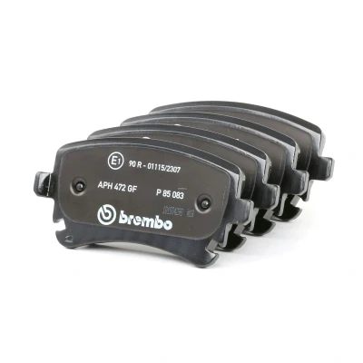 Imagen de BREMBO P 85 083 Juego de pastillas freno con contacto avisador desgaste tornillos pinza accesorios VOLKSWAGEN: Transporter 6 Bus