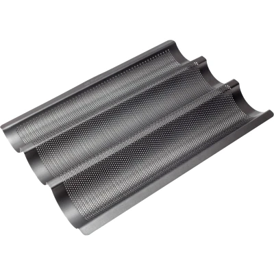 Imagen de Birkmann Baguette mold / Baking tray Laib &amp; Seele for 3 Baguettes