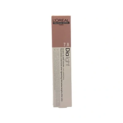 Imagen de L&#039;Oréal Professionnel DiaLight 7.8 Coloración Rubio Moka Sin Amoniaco, 50ml