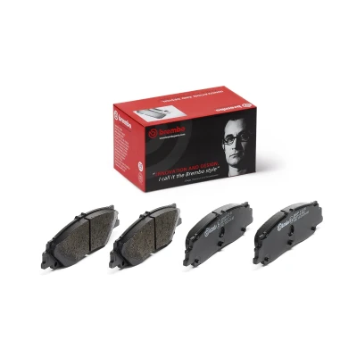 Imagen de BREMBO P 83 192 Juego de pastillas freno excl. contacto avisador desgaste sin accesorios
