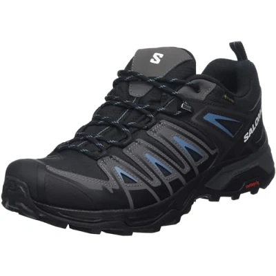 Imagen de Salomon X Ultra Pioneer Gore Tex Zapatillas Impermeables Outdoor para Hombre, Cualquier clima, Sujeción del pie segura, Estabilidad y amortiguación, Black, 40 2/3