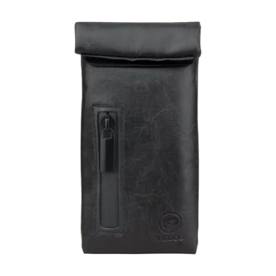 Imagen de FIREDOG Bolsas a prueba de olores, bolsa olores con forro carbono para perros, 3 x 6 pulgadas, bolsillo almacenamiento viaje (negro)
