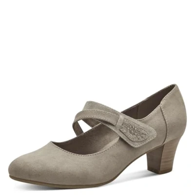 Imagen de Jana 8 24464 42, Zapatos Planos Mary Jane Mujer, Gris, 39 EU Ancho
