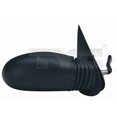 Imagen de Espejo retrovisor Tyc 309 0027 derecha negro Ajuste por varillas, convexo FIAT: Seicento / 600 Hatchback