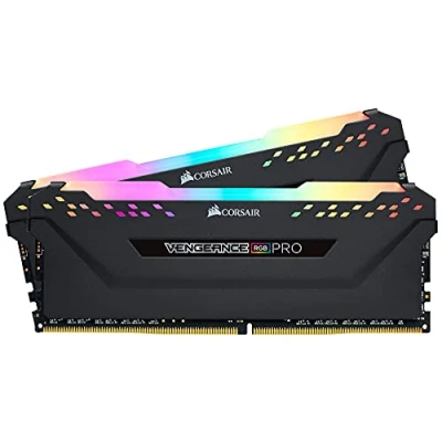 Imagen de Corsair Kit de Memoria Entusiasta 16 GB (2 x 8 GB), Ddr4, 3000 MHz, C15, Xmp 2.0, Iluminación Led RGB, Negro, MHz