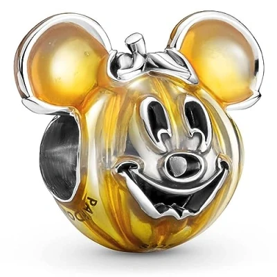 Imagen de PANDORA Charm 799599C01 Disney Mickey calabaza