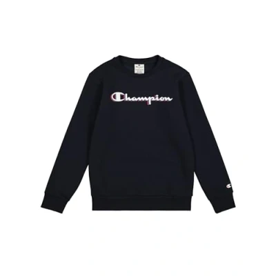 Imagen de Champion Legacy Boy Big Logo Sweatshirt Sudadera, Blue (BS501), 13 14 Años para Niños