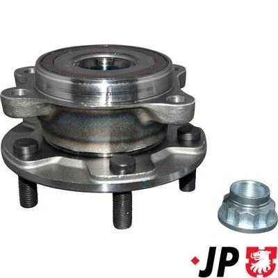 Imagen de JP GROUP 4851400710 Buje de rueda 5 con anillo sensor ABS, cojinete Eje delantero, izquierda, derecha