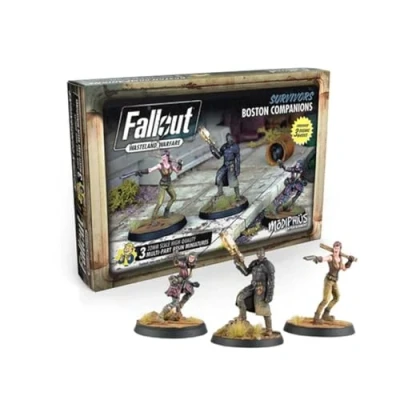 Imagen de Modiphius Entertainment Fallout Wasteland Warfare Survivors: Boston Companions Miniatures Unpainted