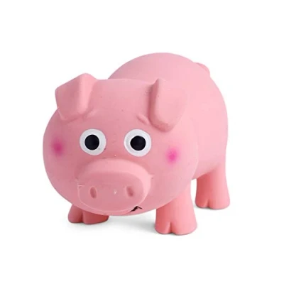 Imagen de Petface Juguete masticable Suave de látex Oink Pig