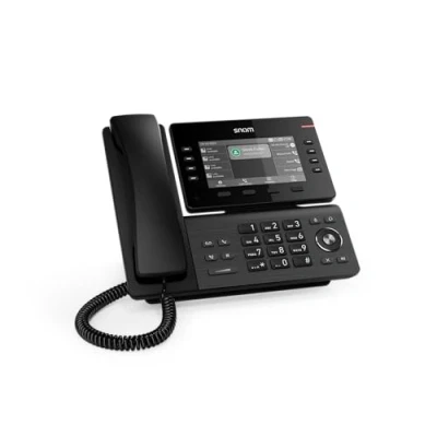 Imagen de Snom D812 IP Teléfono Fijo con Pantalla a Color de 5 Pulgadas Oficina 8 Botones programables, Puerto USB y Carcasa antibacteriana para una comunicación eficiente