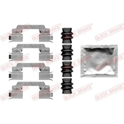 Imagen de QUICK BRAKE 109 0010 Kit de accesorios, pastillas frenos