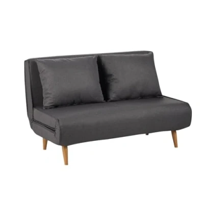 Imagen de SHIITO Sofá Cama de Apertura Extensible 140 x 83 88 cm Modelo Denzo Máximo Relax y Confort Color Gris