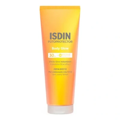 Imagen de ISDIN Fotoprotector Body Glow Loción corporal radiante SPF 30, efecto reafirmante