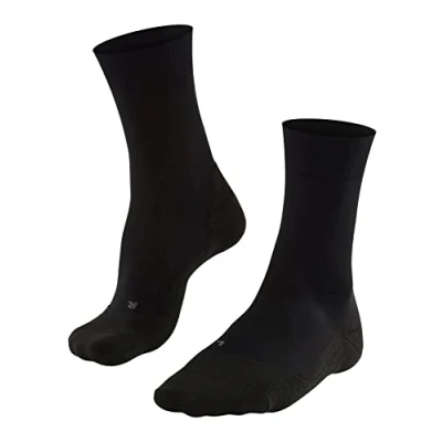 Imagen de FALKE GO2 M SO algodón anti ampollas 1 par, Calcetines de golf Hombre, Negro (Black 3000), 44 45