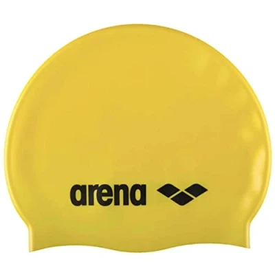 Imagen de arena Classic Silicone Gorro de Natación Unisex, para Mujeres y Hombres, con Borde Reforzado, Suave Resistente