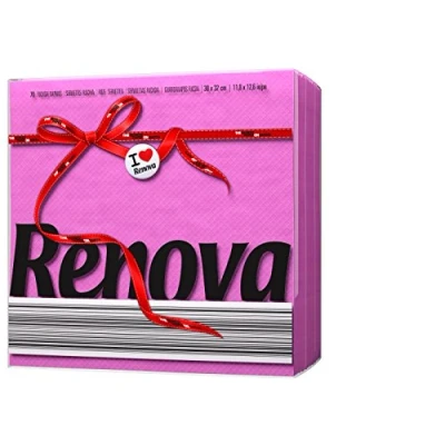 Imagen de Renova servilletas de papel Red Label Fucsia 70
