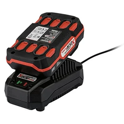 Imagen de Parkside PAP 20 A1+ Cargador PLG20 A1, batería de iones litio potente 2 Ah con 3 fases (todas las herramientas la serie V Team Power Tool viene enchufe británico)
