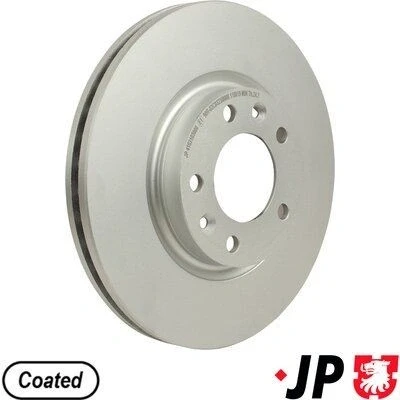 Imagen de JP GROUP 4163103000 Disco de freno Eje delantero 282 26 5 ventilado revestido PEUGEOT: 407 Berlina, 508 I SW