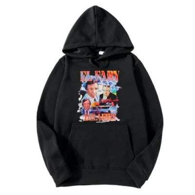 Imagen de PAK Sudadera Premium El Fary Collage Negra impresión Algodon 300grs Unisex (XL)